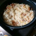みぃまちゃん's cooksnap of when they made 炊飯器で簡単エビピラフ♪.