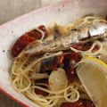 るちあママ's cooksnap of when they made ドライトマトとオイルサーディンのパスタ.