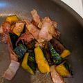 こうのとりヒロシ's cooksnap of when they made カボチャとベーコンのオイマヨ炒め.