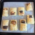 フラワー（み）'s cooksnap of when they made くまさん♡チョコパイ　バレンタインにも♪.