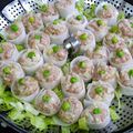 いこたん's cooksnap of when they made だいこんまいて～ シュウマイ.