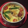 Ｐ子ママ's cooksnap of when they made トースターで♪彩り野菜のオープンオムレツ.