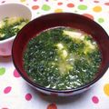 ユカまんま's cooksnap of when they made 【男の料理】のり豆腐の味噌汁.
