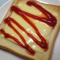 ＨＡＬ．Ｍ's cooksnap of when they made 簡単すぎる★逆ピザトースト.