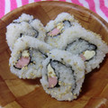 るらちゃん's cooksnap of when they made 魚肉ソーセージとクリームチーズの巻き寿司.