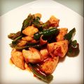 Ｅ－１０'s cooksnap of when they made 時間短縮バッチリ！噂の鶏ピーマン.