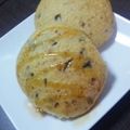 はなみれな's cooksnap of when they made 簡単!HKMでクリームチーズのスコーン♪.