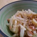 ゆっこマン's cooksnap of when they made 大根・梅・エノキのあっさりサラダ.