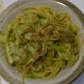 きららにゃ～ん's cooksnap of when they made 簡単！春キャベツとシーチキンの和風パスタ.