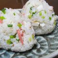 まさたかまま's cooksnap of when they made ☆ちくわおにぎり②☆（紅生姜）.