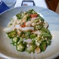 K/S's cooksnap of when they made 簡単上手い１品♪烏賊とオクラの明太和え.