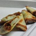 ｂｅｒｒｙ＋'s cooksnap of when they made トースターで揚げない♪残りカレーの春巻き.