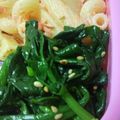 chiro☆emi's cooksnap of when they made ☆ほうれん草のナムル☆.