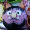 なおMαMα's cooksnap of when they made ＊節分キャラ弁＊ 赤鬼くん.