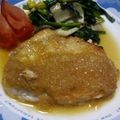 嫁☆みぃこ's cooksnap of when they made めかじきの和風ステーキ★オニオンソース.