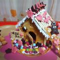 HALUteNO♪'s cooksnap of when they made .。.:*・゜゜・*:.。. .。.:*・お菓子の家☆カラフルバージョン.。.:*・゜゜・*:.。. .。.:*・.