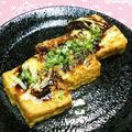 シャンプーハット's cooksnap of when they made 厚揚げの味噌チーズ焼き♡.