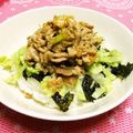 シャンプーハット's cooksnap of when they made 【豚肉のガッツリ★スタミナ丼★】.