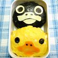 シャンプーハット's cooksnap of when they made キャラ弁＊かものはしかも＆かものはしダス.