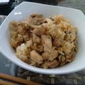 えりぱんな's cooksnap of when they made 炊飯器で鶏とひじきのふっくら簡単おこわ.