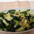 はるほだ's cooksnap of when they made キャベツとわかめの梅和え.