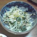☆ＨＩＦｕ★'s cooksnap of when they made サラダ代わりにもやしとニラのナムル.