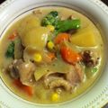 milky2's cooksnap of when they made やさしい味★豆乳クリームシチュー.