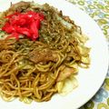 キョク's cooksnap of when they made 意外？においしいマヨネーズ焼きそば.