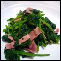 麻's cooksnap of when they made ほうれん草のそて。.
