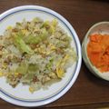 よちりん's cooksnap of when they made ＊簡単♪納豆レタス炒飯＊.