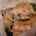 はひな's cooksnap of when they made 鯵の胡麻蒸し.