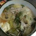 おやじ犬の妻's cooksnap of when they made 体ぽかぽか、酒粕みそ鍋.