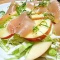 keiかな's cooksnap of when they made リンゴと生ハムのサラダ.