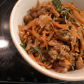 くくるぷぷ's cooksnap of when they made 水菜と人参のくるみ炒め.