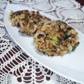 ☆むさし☆'s cooksnap of when they made 大根とひじき入り納豆焼き.