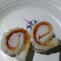 ゆみらんたん's cooksnap of when they made ヘルシー！ちくわのかにかま巻き.