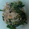 そめはる's cooksnap of when they made ほうれん草のおひたし梅風味.