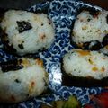 マリーゆう子's cooksnap of when they made ★海苔も混ぜ込み～♡沢庵おにぎり★.
