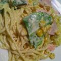 鬼嫁ちーちゃん's cooksnap of when they made 簡単☆豆乳カルボナーラ.