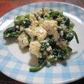 JUNSEIママ's cooksnap of when they made 即席☆ほうれん草の白和え.