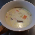kookuro's cooksnap of when they made 簡単✿さつま芋＆焼き豚のミルクスープ✿.