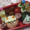 ゆーあちん's cooksnap of when they made ＊キャラ弁＊ 鬼と福.