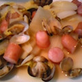hakuchu's cooksnap of when they made あさりとキャベツのバターにんにく蒸し炒め.
