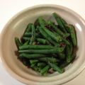 papikun's cooksnap of when they made インゲンのゆかり&おかか和え.