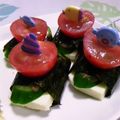 葵ちん's cooksnap of when they made 簡単！チーズとトマト・キュウリのおつまみ.