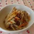 枝豆コロ助's cooksnap of when they made 五目きんぴら.