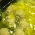 Lima_lima's cooksnap of when they made しっとり鶏つくねとキャベツの鍋仕立て.