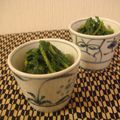 ローズレース's cooksnap of when they made かき菜の白味噌胡麻和え.