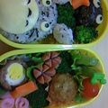 ひばひばり's cooksnap of when they made トトロ　キャラ弁.