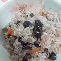 ☆kassi ☆'s cooksnap of when they made 節分に！塩麹ｄｅ黒豆（大豆）の炊込みご飯.